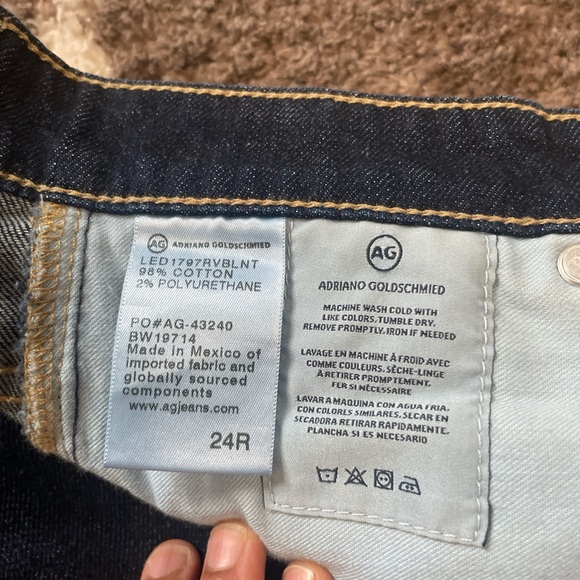 ADRIANO GOLDSCHMIED the Rhett high waisted straight leg jeans - Picture 8 of 9